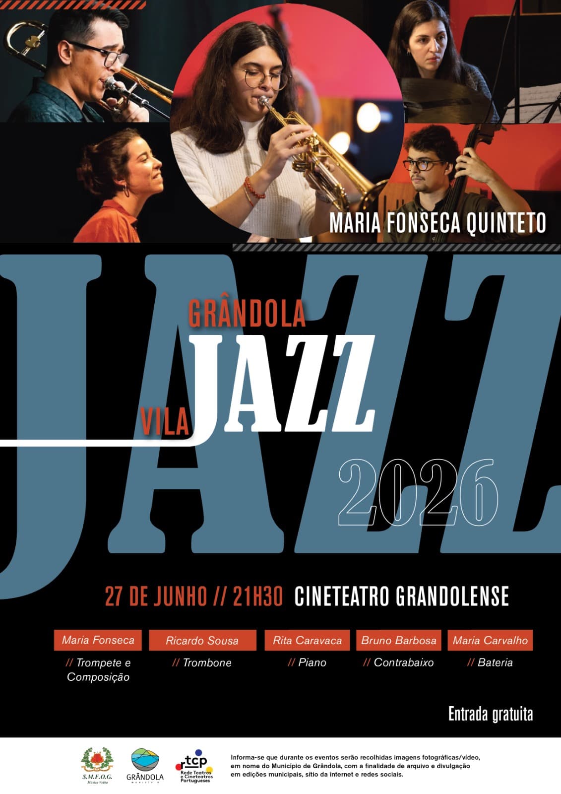 Grândola Vila Jazz | Maria Fonseca Quinteto